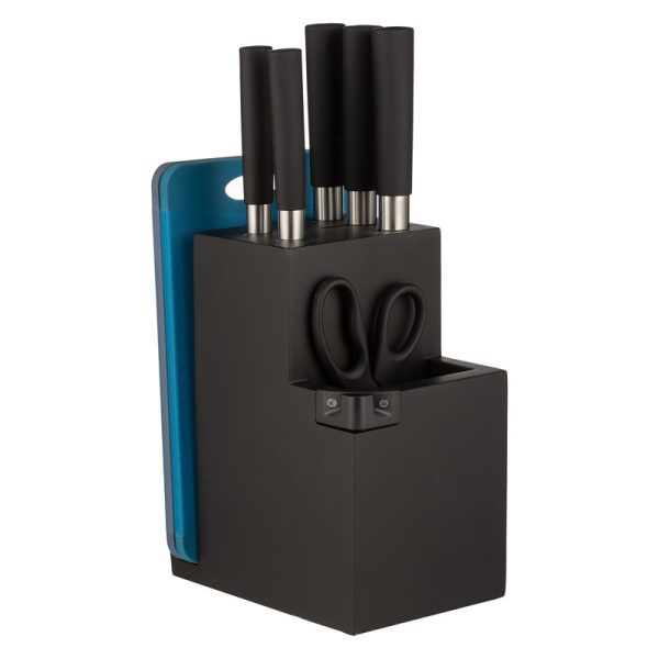 VINERS MULTI STORE 9PC KNIFE BLOCK SET & SHARPENER