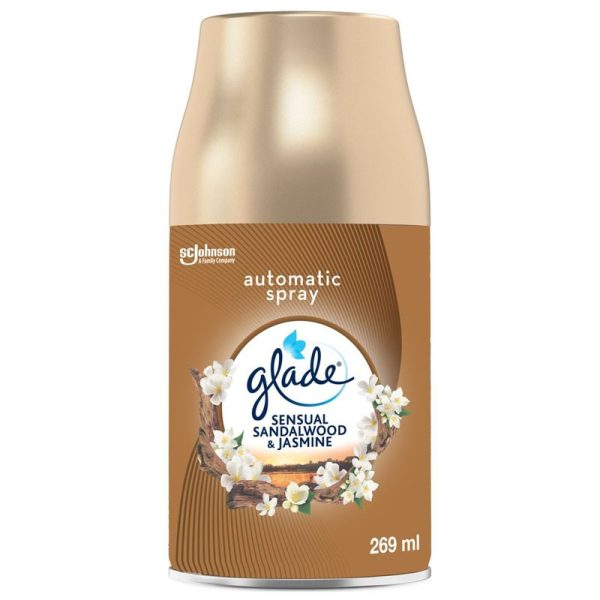 GLADE REFILL SANDALWOOD & JASMINE TWIN 269ML PACK OF 4