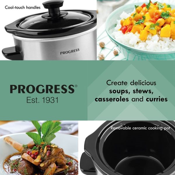 PROGRESS 1.5LTR SLOW COOKER EK2621