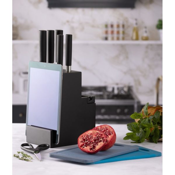 VINERS MULTI STORE 9PC KNIFE BLOCK SET & SHARPENER