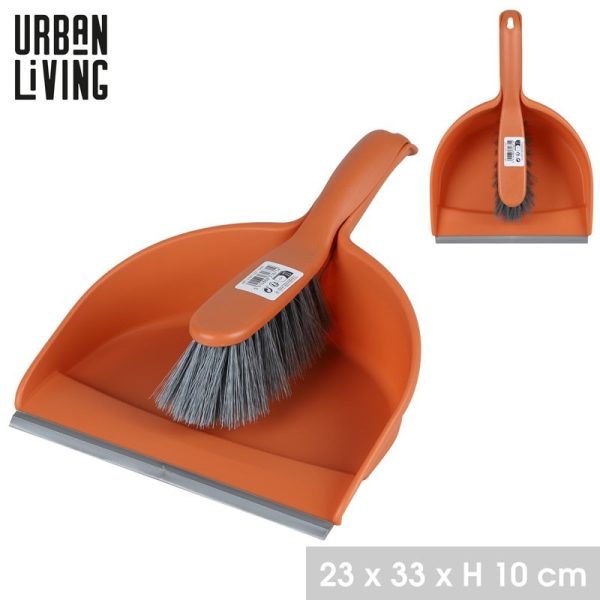 URBAN LIVING PALIO DUSTPAN & BRUSH SUNBURN