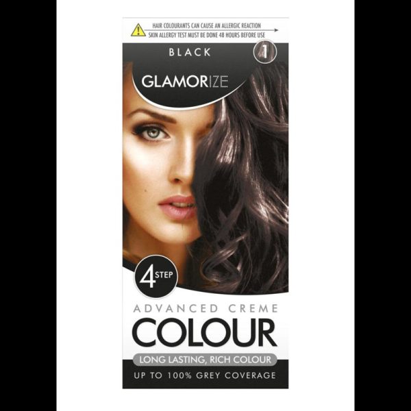 GLAMORIZE HAIR DYE BLACK