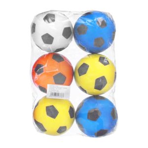 FOOTBALL SPONGE BALL PACK OF 6