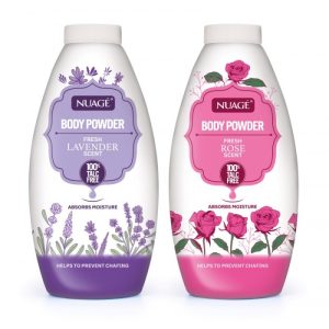 Nuage Body Powder 250g Lavender & Rose Assorted