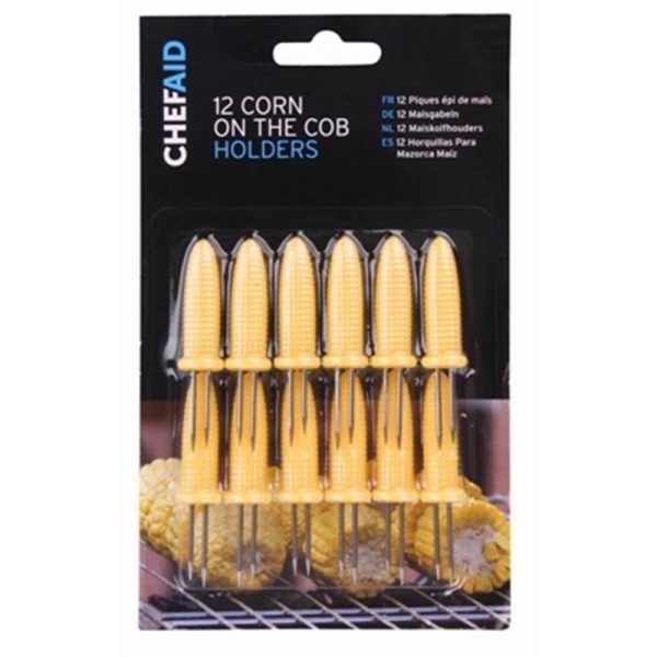 CHEF AID CORN COB FORKS