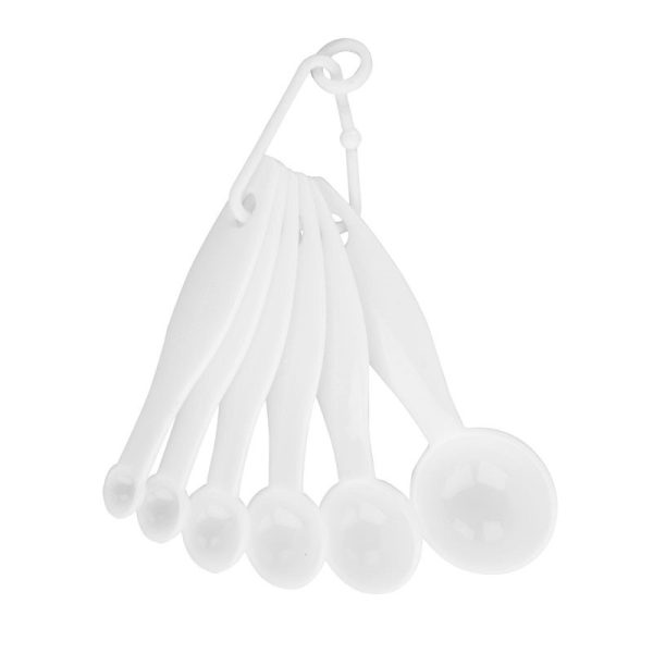 CHEF AID SET 6 PLASTIC MEASURE SPOONS