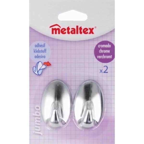 METALTEX LILLIPUT HOOKS S/2 CHR OVAL