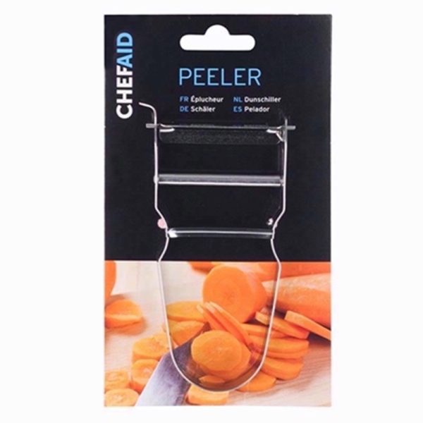 CHEF AID STAINLESS STEEL SPEED PEELER