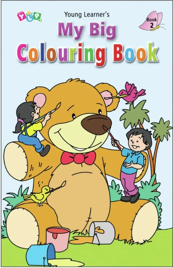 MY BIG COLOURING BOOK WITH STICKERS