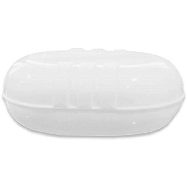 SIGNATURE PLASTIC SOAP BOX WHITE