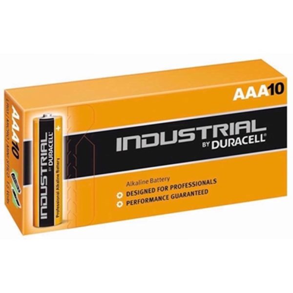 DURACELL BATTERIES INDUSTRIAL AAA PACK OF 10