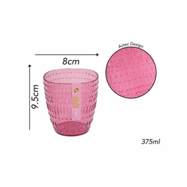 AZTEC TUMBLER PINK 375ML