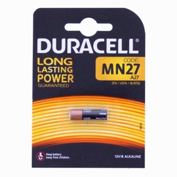 DURACELL BATTERIES MN27 SINGLE