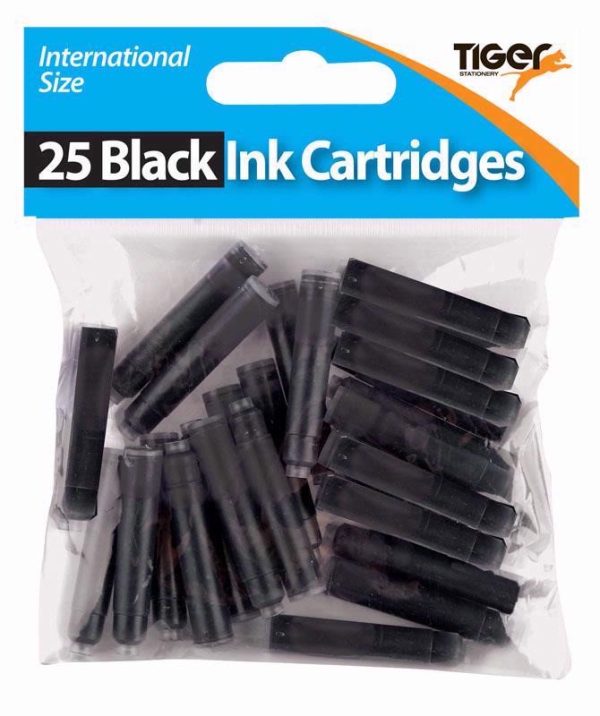 TIGER BLACK INK CARTRIDGES 25