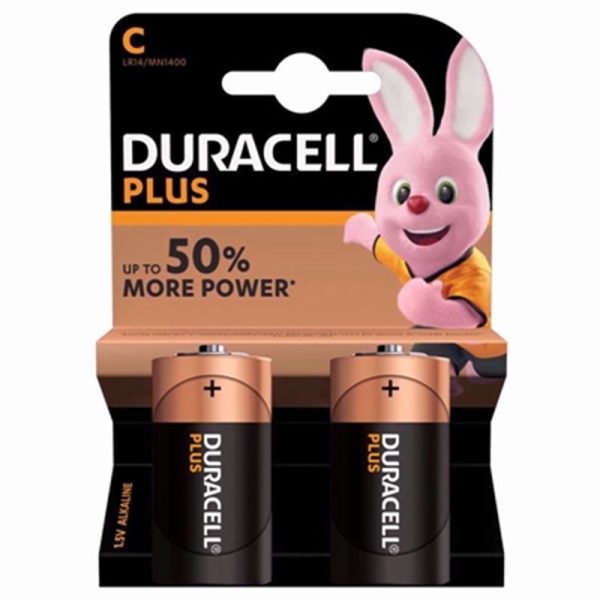 DURACELL BATTERIES PLUS MN1400 C PACK OF 10