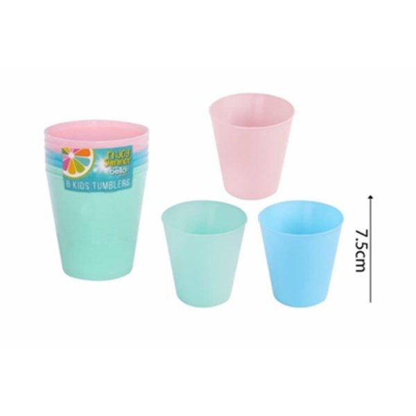 BELLO KIDS TUMBLERS 6 TUMBLERS 200ML