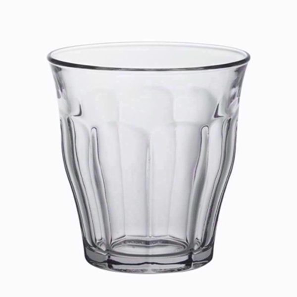 DURALEX PICARDIE CLEAR TUMBLER 22CL PACK OF 6