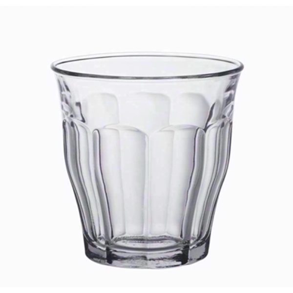 DURALEX PICARDIE CLEAR TUMBLER 25CL PACK OF 6