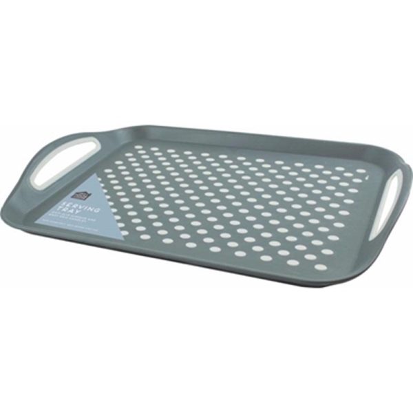 TREND SREVING TRAY ANTI SLIP GREY