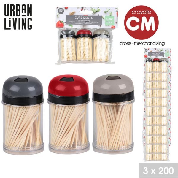 URBAN LIVING TOOTHPICK 3PC SET