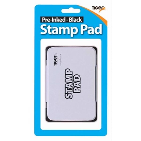 TIGER PRE INKED BLACK STAMP PAD