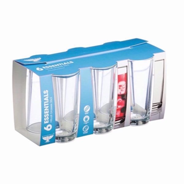 ESSENTIAL HIBALL GLASSES 26CL PACK OF 6