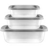 BEAUFORT SET OF 3 RECTANGULAR NESTABLE CONTAINERS