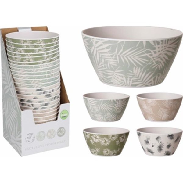 MELAMINE BOWL ASSTD