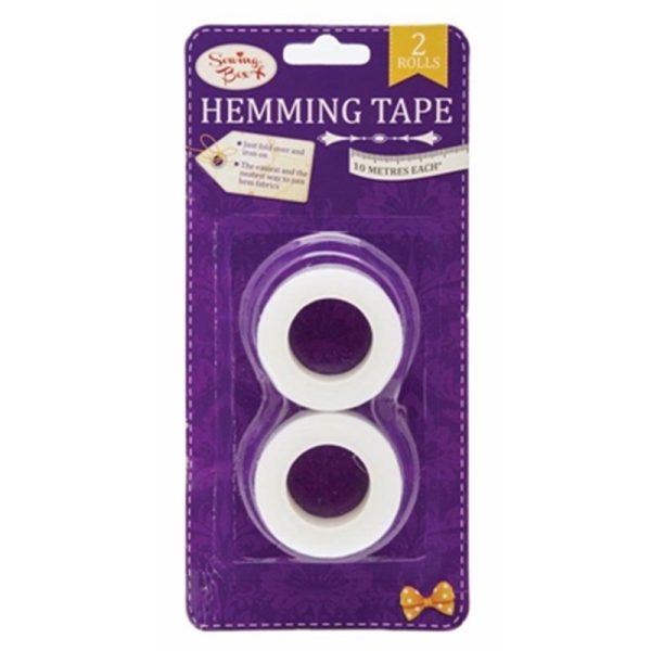 SEWING BOX HEMMING TAPE PACK OF 2 10MTR