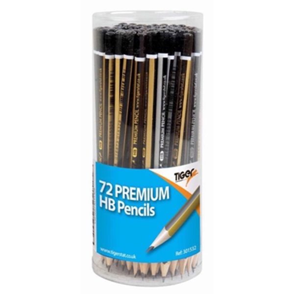 TIGER TUB 72 HB PENCILS