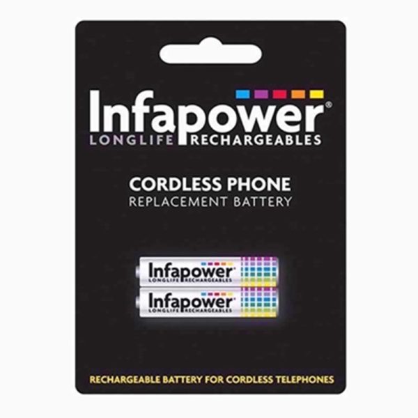 INFAPOWER RECHARGABLE AAA 2 CORDLESS PHONE