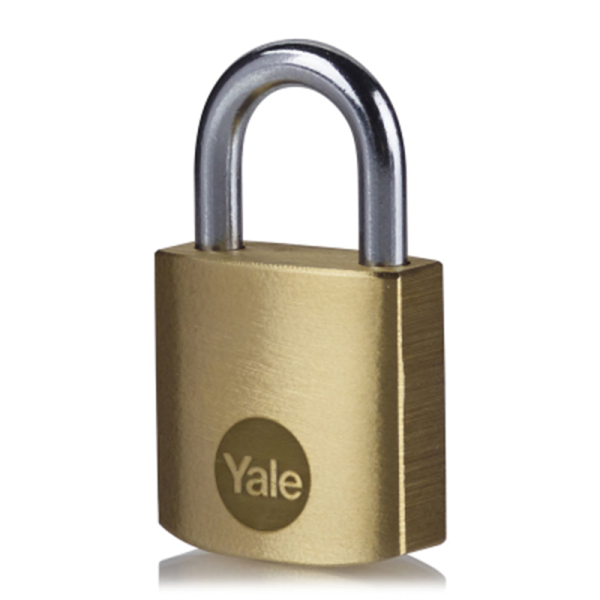 YALE BRASS PADLOCK 25MM