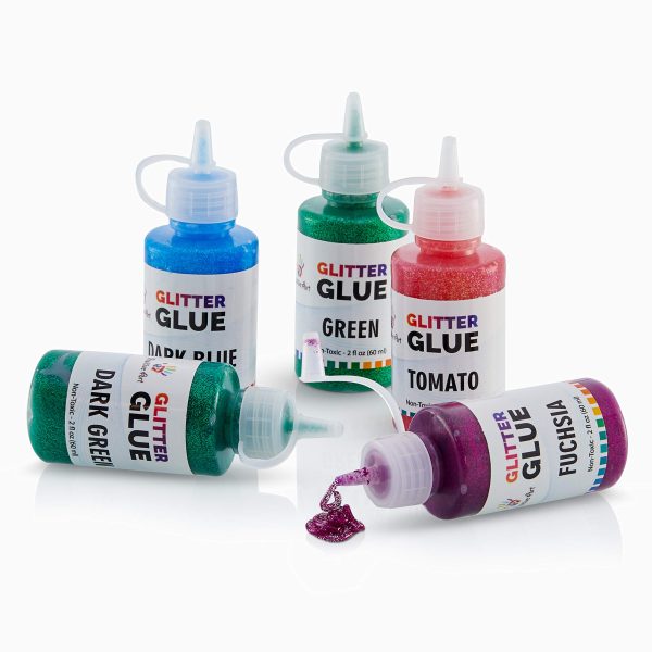 CREATE IT GLITTER GLUE BOTTLES