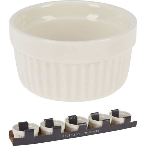 PORCELAIN OVENDISH 5PCE SET