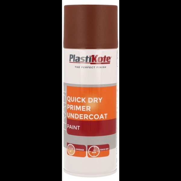 PLASTIKOTE QD PRIMER UNDERCOAT REDOXIDE 400ML