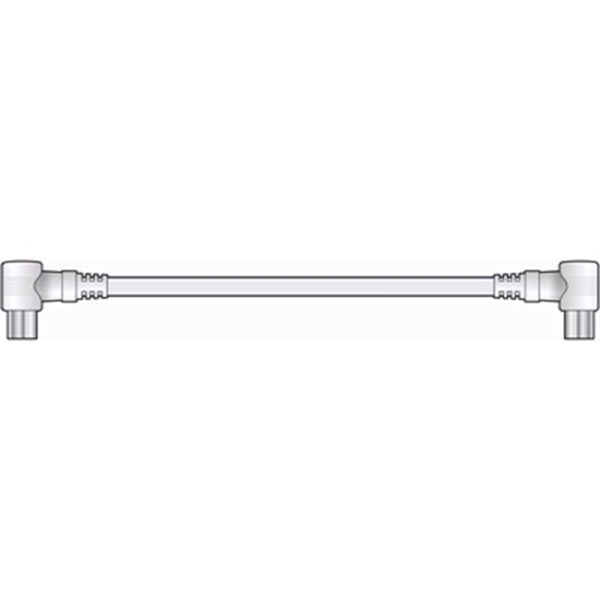 AVSL COAX FLYLEAD M-M RA 2M 112008