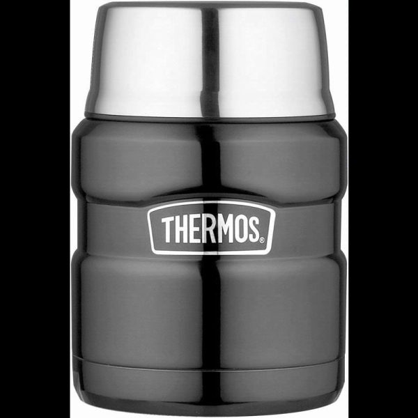 THERMOS KING STAINLESS METAL FOODFLASK .47L (