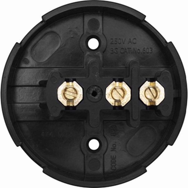 BG 3 WAY 30A JUNCTION BOX BROWN