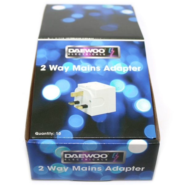 DAEWOO 2 WAY ADAPTOR PACK OF 10 ELA1055 23.11