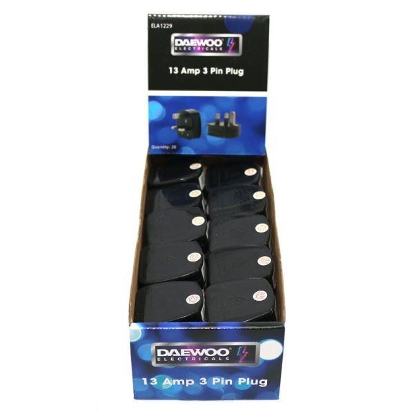 DAEWOO BLACK PLUGS PACK OF 20