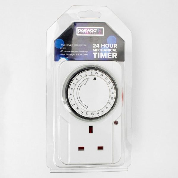 DAEWOO PROGRAMABLE TIMER 24HR