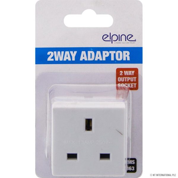 ELPINE 2 WAY ADAPTOR CARDED