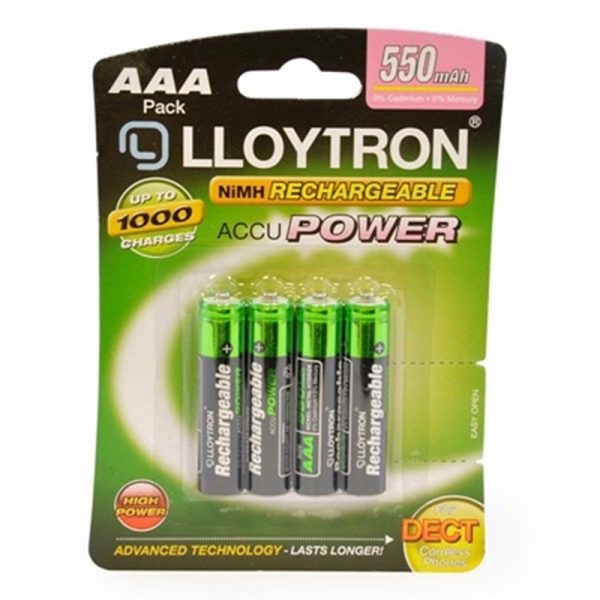 LLOYTRON AAA RECHARGEABLE 4S