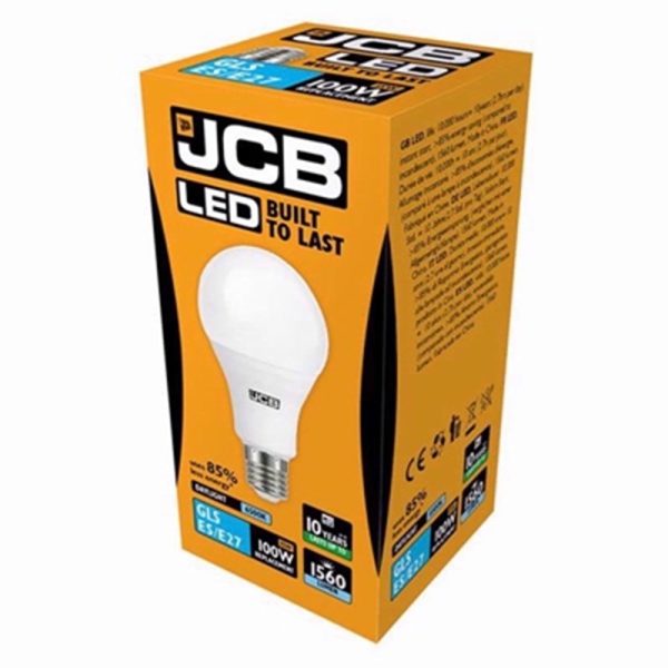 JCB LED D/L GLS ES 15W EACH