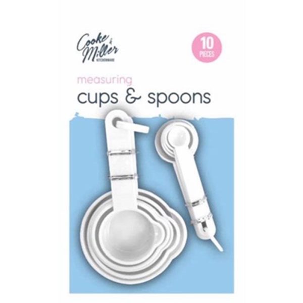 MEASURING CUPS AND SPOON SETS 10PC