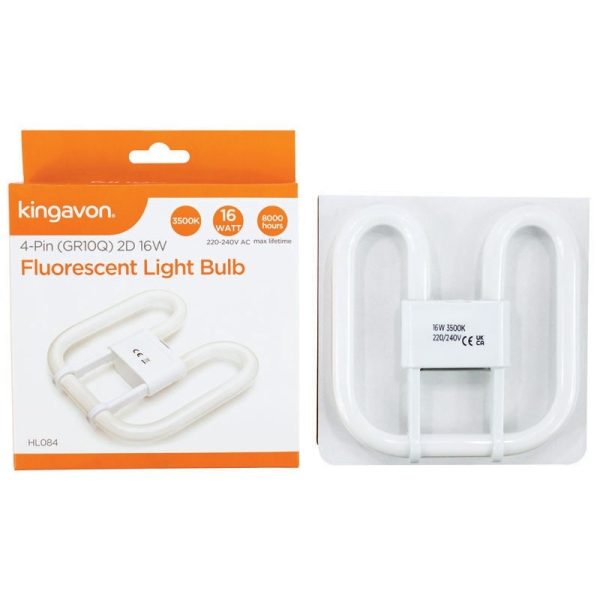 KINGAVON FLOURESCENT 16W 4-PIN LIGHT BULB