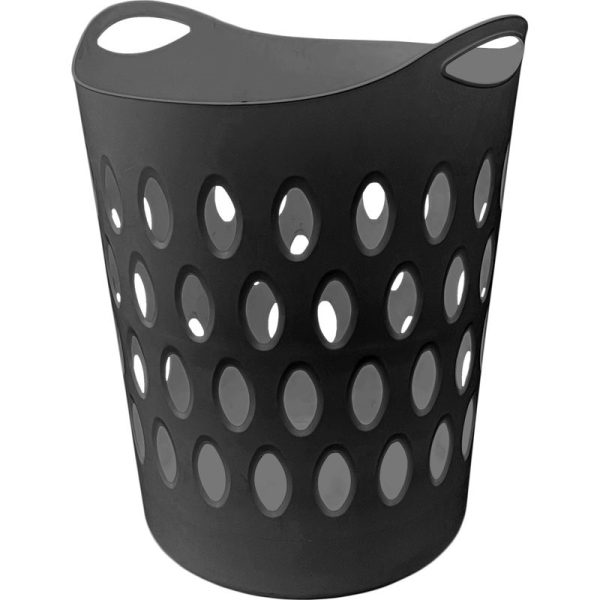 THUMBS UP LARGE FLEXI LAUNDRY BASKET BLACK