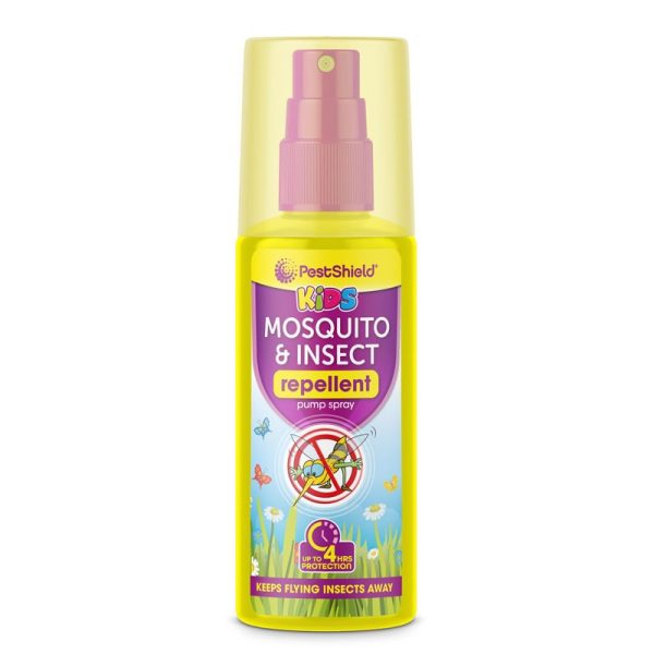 PESTSHIELD MOSQUITO INSECT REPELLENT KIDS PUMP SPRAY 120ML