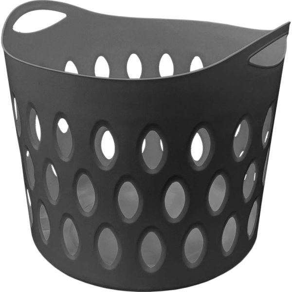 THUMBS UP SMALL FLEXI LAUNDRY BASKET BLACK