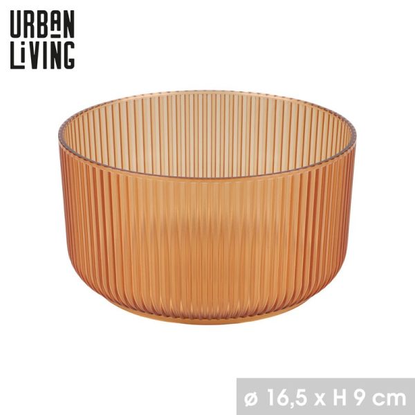 URBAN LIVING SAMBA SALAD BOWL 1.5L ORANGE